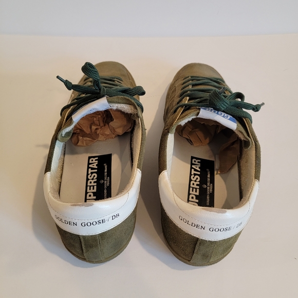 Golden Goose GGDB Superstar 40 olive suede - Picture 7 of 11
